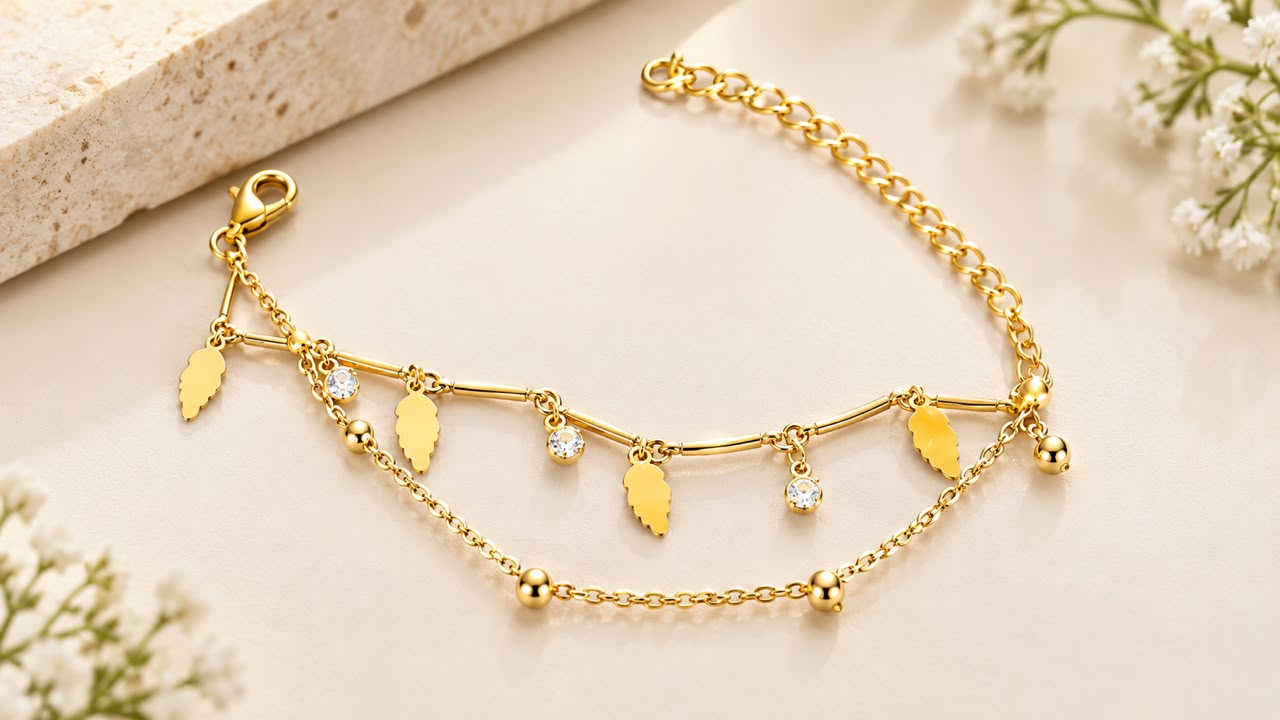 Crystal Layered Bracelet